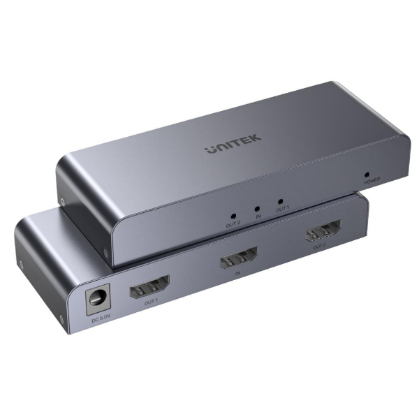 Picture of 1-In-2-Out 4K HDMI 1.4 Splitter. up to 4K@30Hz (UHD) Resolution (3840 x 2160)
