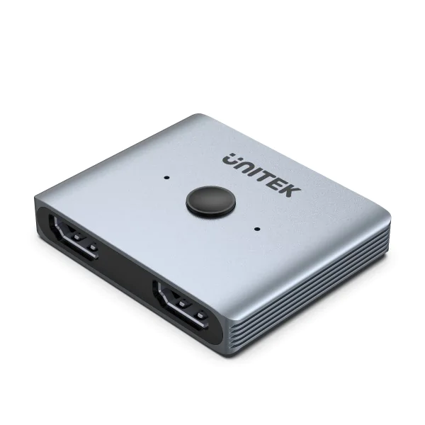 Picture of HDMI Bi-directional Switch. Supports up to 8K@60Hz UHD. 2-in-1-Out & 1-in-2-Out.