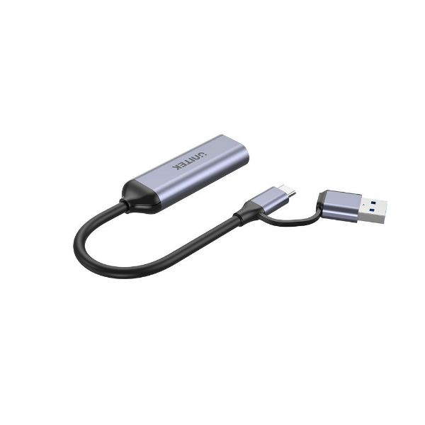 Picture of HDMI to USB-C/A Video Capture Card. 60FPS Streaming Teaching Video Conferencing