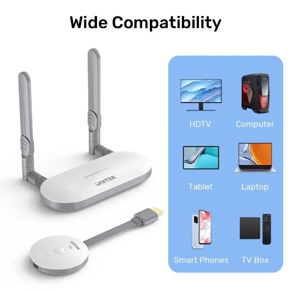 Picture of Wireless HDMI Additional Transmitter for V1183A Res up to 1920x1080@60Hz