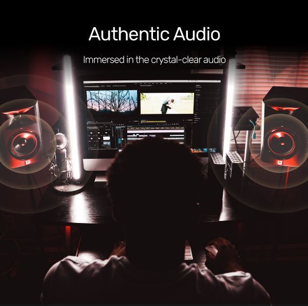 Picture of 2m 4K USB-C to DisplayPort 1.2 Cable in Aluminium Housing upto 4K@60Hz. Plug & Play.