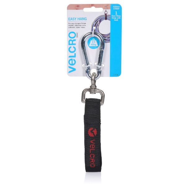 Picture of Easy Hang 430mm Strap w/ Hook. Store & Hold up to 40Kgs find a suitable anchor point