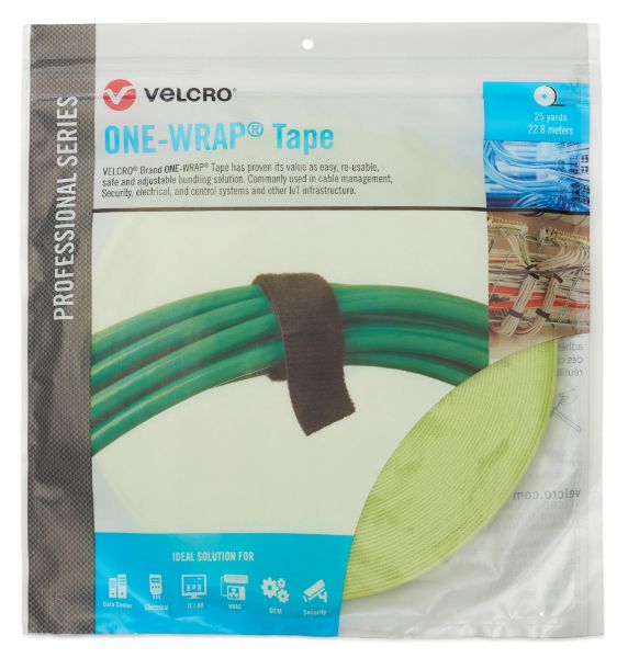Picture of One-Wrap Cable Tie. 12.5mm x 22.8m Black Colour.