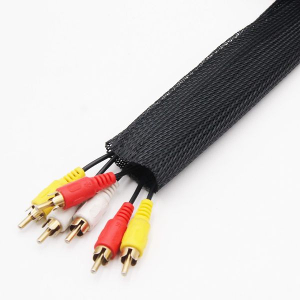 Picture of 20m Flexible Polyester Cable Sock Elastic to fit most Cable types. 20m L x 85mm W.