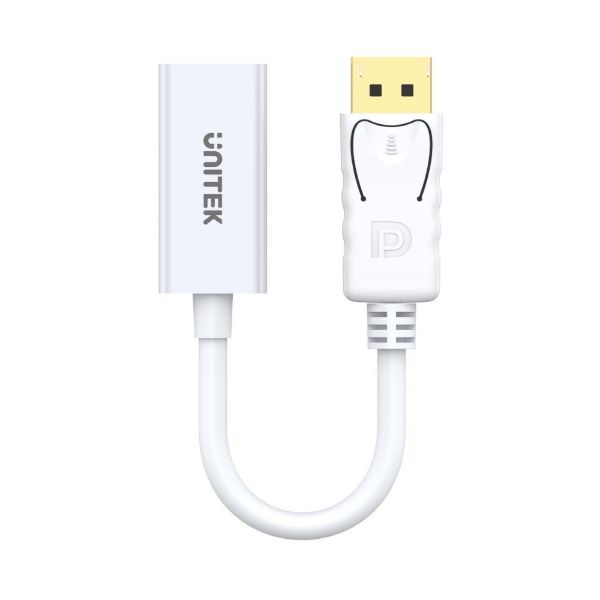 Picture of 4K 30Hz DisplayPort to HDMI 1.4 Adapter w/ 20cm Cable. Supports 4K Ultra HD Resol