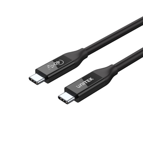 Picture of 0.8m USB4 USB-C to USB-C Cable Supports up to 40Gbps Transfer Rate 100W Power Delivery