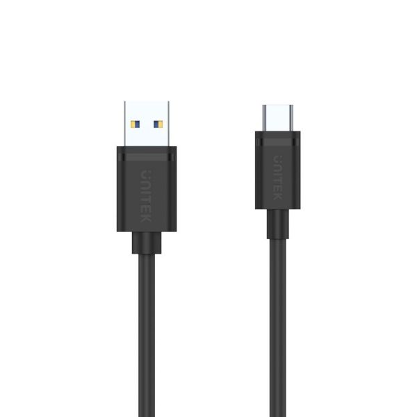 Picture of 1.5m USB 3.0 USB-A Male To USB-C Cable. Reversible USB-C. Supports Data Transfer