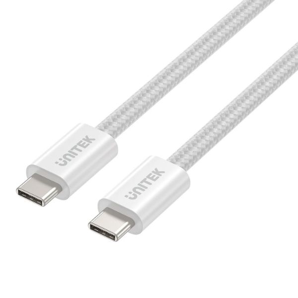Picture of 1M USB-C to USB-C Magnetic Cable. Supports 100W PD Fast Charging. Tangle-free