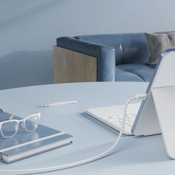 Picture of 1M USB-C to USB-C Magnetic Cable. Supports 100W PD Fast Charging. Tangle-free