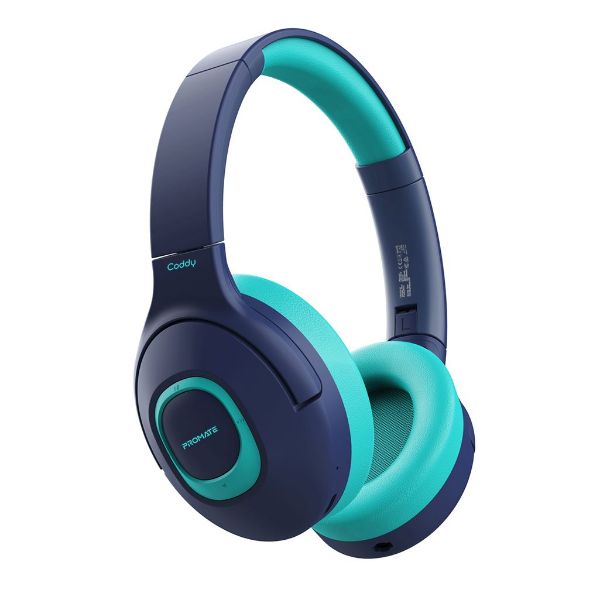 Picture of Child-Safe Wireless Bluetooth Over-Ear Headphones. Up to 5 Hours Playback Time