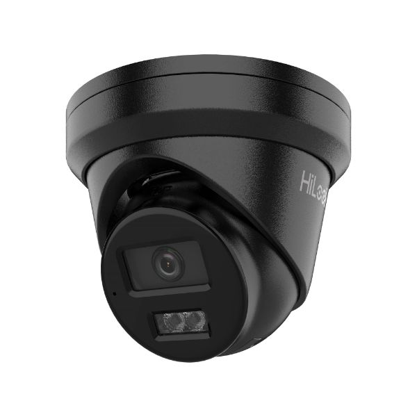 Picture of 8MP IP POE Turret Camera w/ 2.8mm Fixed Lens. H265. IR up to 30m. Built-in Audio Mic.