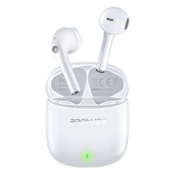 Picture of In-Ear HD Bluetooth Earbuds Intellitouch & 260mAh Charging Case. Ergonomic Fit