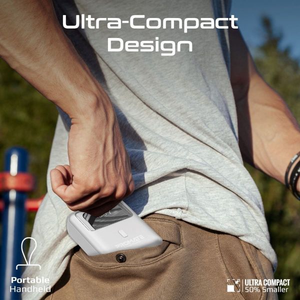 Picture of 10000mAh Ultra Compact 35W SuperSpeed Power Bank Built-in USB-C. 35W