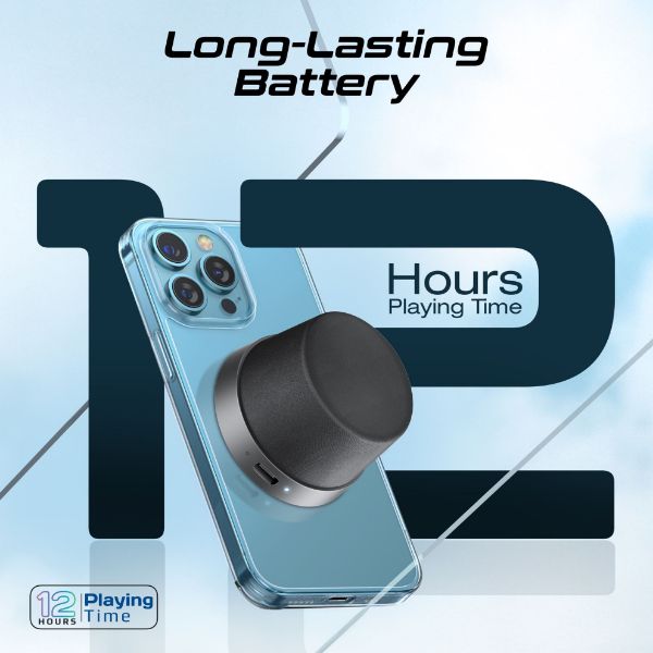 Picture of 3W Mini Bluetooth Speaker w/ Magsafe Compatible Base. Supports Music & Calls High