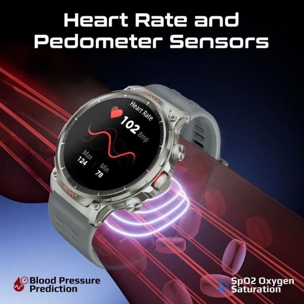 Picture of IP67 1.85'' Fitness Tracker Smartwatch w/ BT Calling. Up to 60 Days Standby 7-10