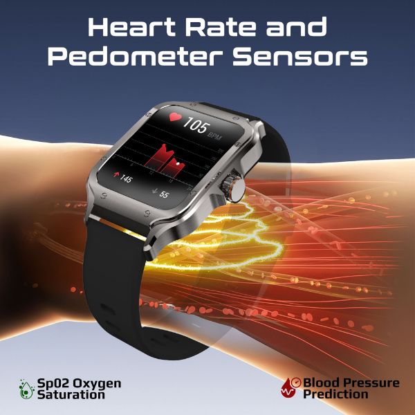 Picture of IP68 Smartwatch w/ 1.78'' Curved Display & BT Calling Fitness Tracker Pedometer