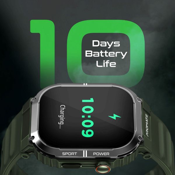 Picture of IP68 Smartwatch w/ 2.01'' Display & Bluetooth Calling. Fitness Tracker Pedometer