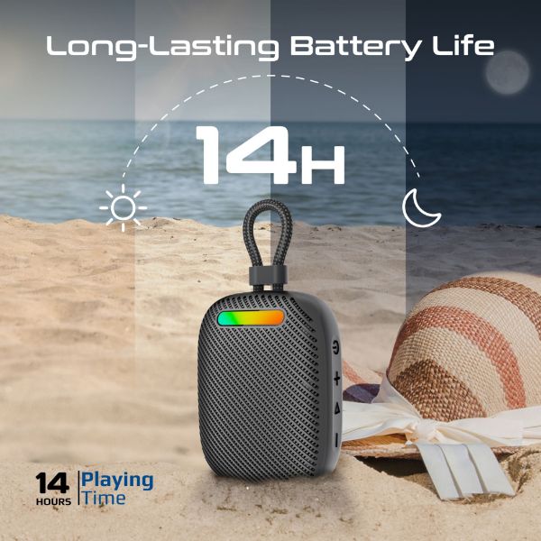 Picture of 7W Wireless HD Speaker with up to 14 Hours Playing ti IPX6 Water Resistant TWS