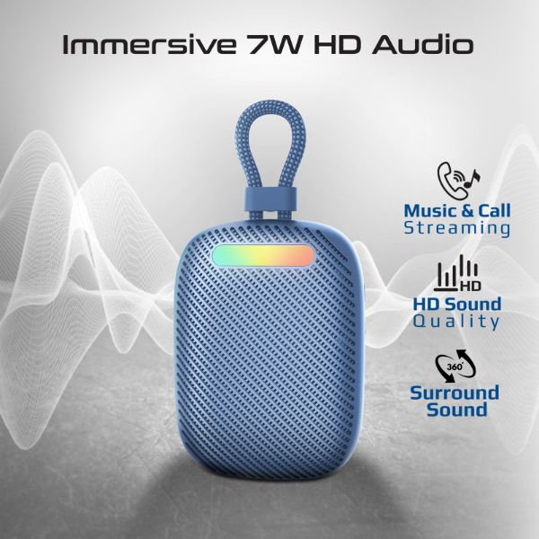 Picture of 7W Wireless HD Speaker with up to 14 Hours Playing ti IPX6 Water Resistant TWS