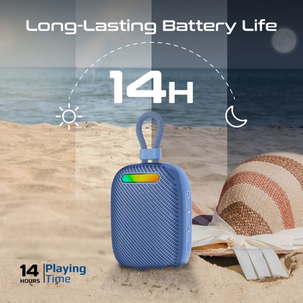 Picture of 7W Wireless HD Speaker with up to 14 Hours Playing ti IPX6 Water Resistant TWS