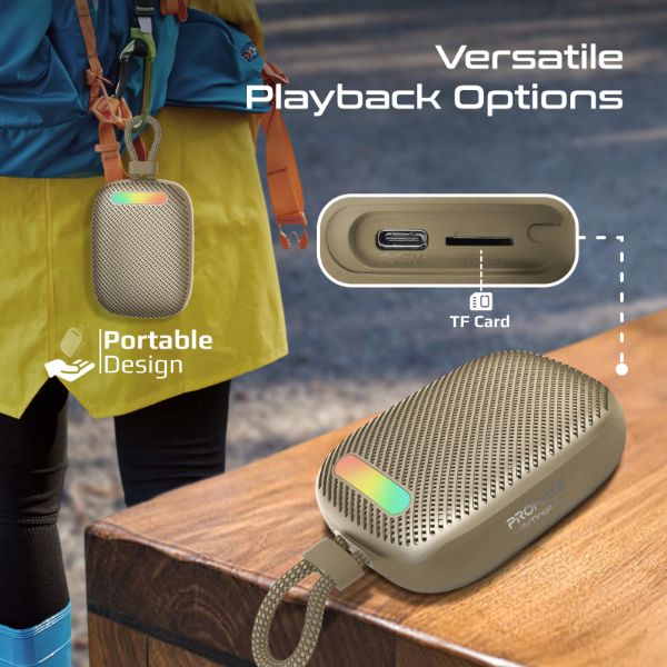 Picture of 7W Wireless HD Speaker with up to 14 Hours Playing IPX6 Water Resistant TWS