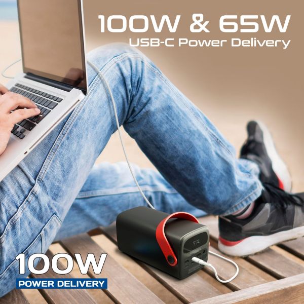 Picture of 80000mAh High Capacity Power Bank with 100W PD. Multiple Input/Output Ports 3