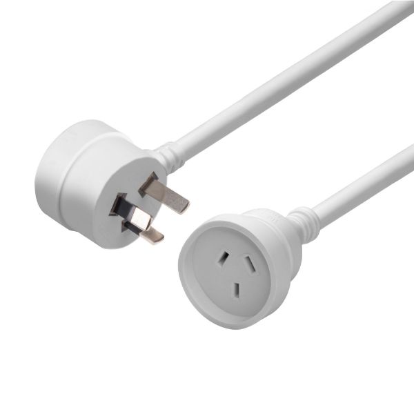 Picture of 3m Tapon Extension Lead 10A Standard Duty 3 Core 1.0mm Cable White