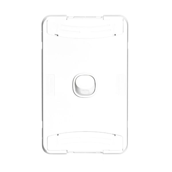 Picture of Sleek 16A 2-Way Vertical 1 Gang Switch. in Flame Resistant Polycarbonate. Fade