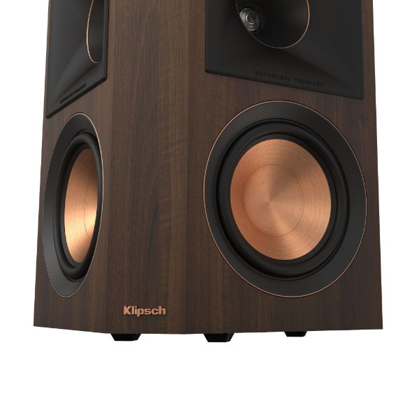 Picture of Reference Premier II Dipole Speakers - Dual 1" Tweeters + 5.25" Woofers - Walnut -Pair
