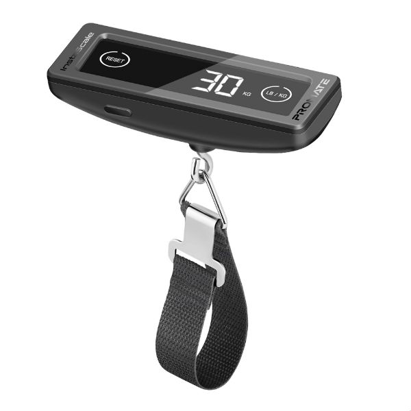 Picture of Portable High-Accuracy Digital Luggage Scale with Touch Scree LCD. 40KGs Max Capacity