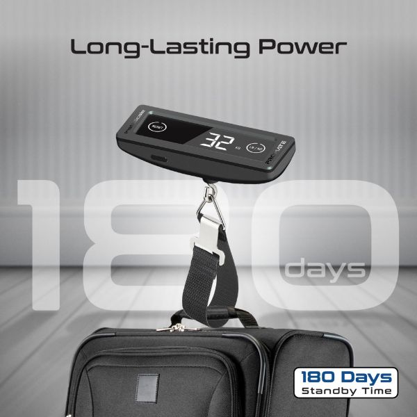 Picture of Portable High-Accuracy Digital Luggage Scale with Touch Scree LCD. 40KGs Max Capacity