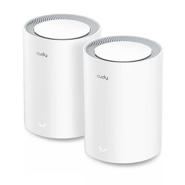 Picture of BE3600 2-Pack Dual-Band WiFi 7 Mesh System, 2Ghz Quad-Core 3× Gig Ports, CUDY APP.