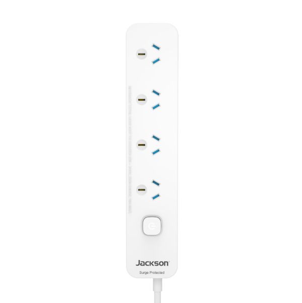 Picture of Master Switched 4 Way Surge Protected Powerboard
