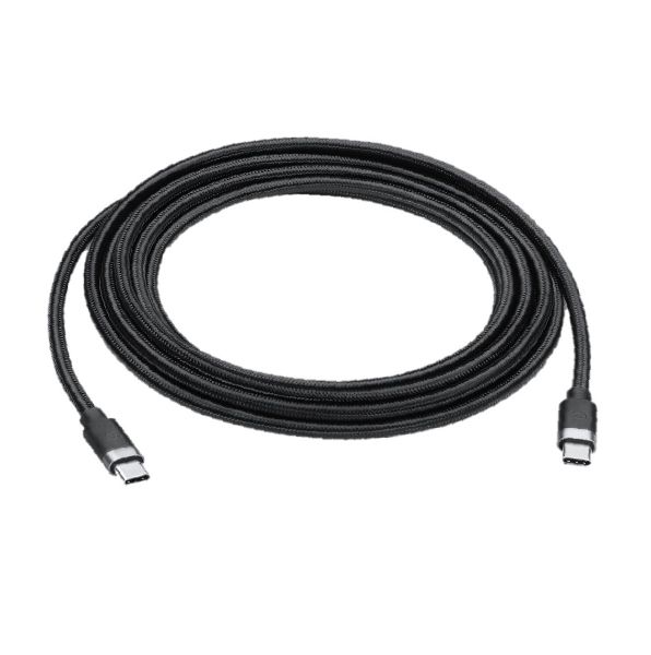Picture of Raptor 3m 100W Braided USB-C to USB-C Cable Rapid Charge Compatible