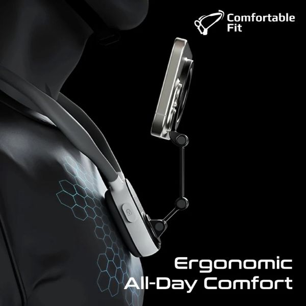 Picture of MagSafe Neckband Phone Mount for Handsfree POV. Quick release Neck Lock Fixing