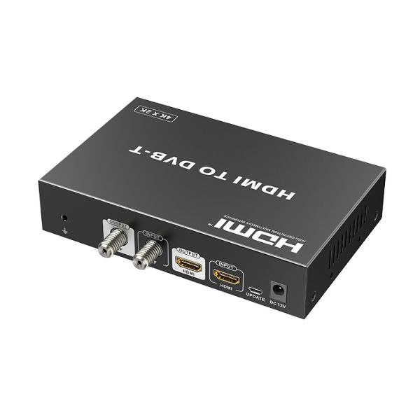 Picture of HDMI to RF Digital Modulator w/ HDMI Loop Out Port Supports 4K60Hz