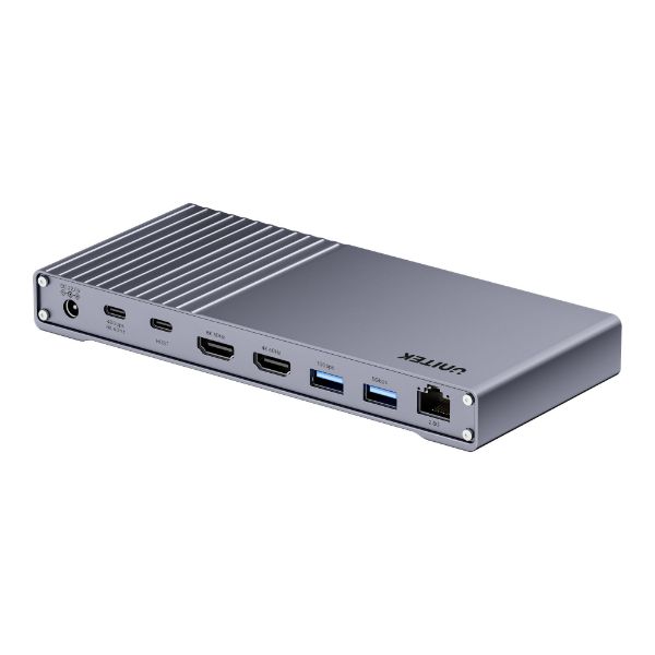 Picture of 13-in-1 Multi-Port Triple Display USB4 40Gbps Docking Station. 8K@30Hz HDMI 10Gbps