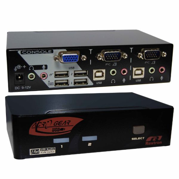 Picture of 1-2 Automatic VGA/USB KVM Switch