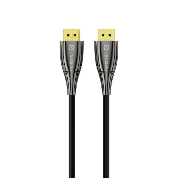 Picture of 30M 8K Fiber Optic DisplayPort 2.1 Supports 54Gbps Bandwidth Up To 8K@120Hz
