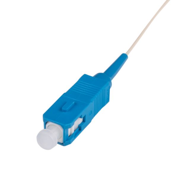 Picture of 2M SC Pigtail G657A1 OS1/OS2 Compliant 12 Pk Colour Coded 9 SM Fibre Tight Buffer LSZH Jac