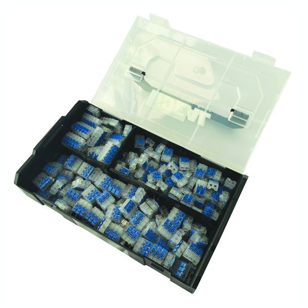 Picture of 225 piece 4mm Kit containing 100x 2 & 3-Port & 25x 5-Port