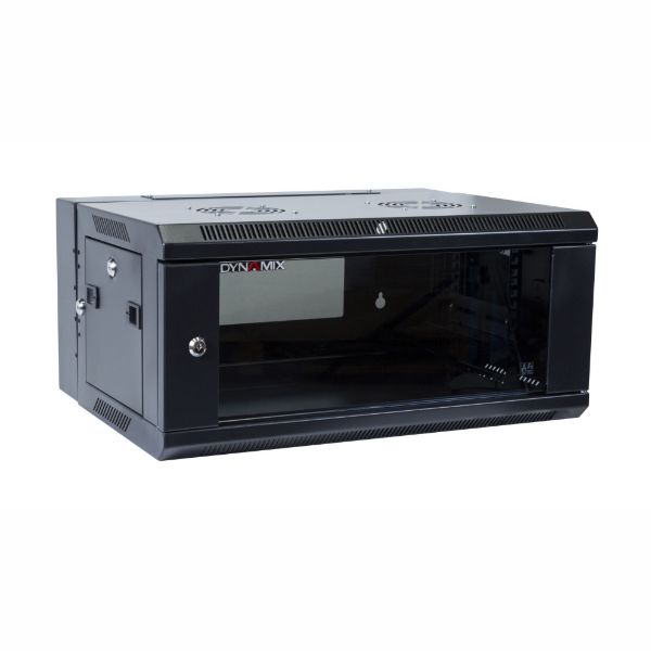 Picture of 4RU Univer Swing Wall Mount Cabinet. Removable Back supplied with Left & Right Hin