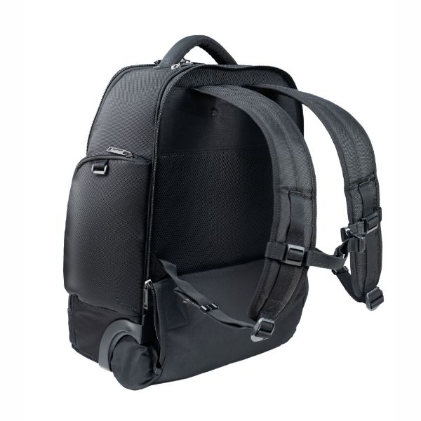 Picture of Atlas Wheeled Laptop Backpack. Notebooks 13-17.3''. Felt-lined iPad/Kindle/tablet