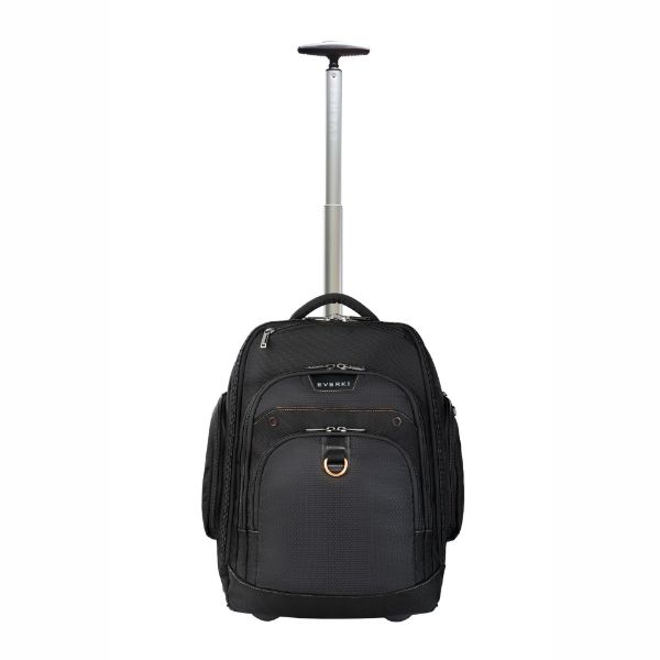 Picture of Atlas Wheeled Laptop Backpack. Notebooks 13-17.3''. Felt-lined iPad/Kindle/tablet