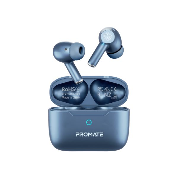 Picture of In-Ear HD Bluetooth Earbuds with Intellitouch & 400mAh Charge Case & Microphone