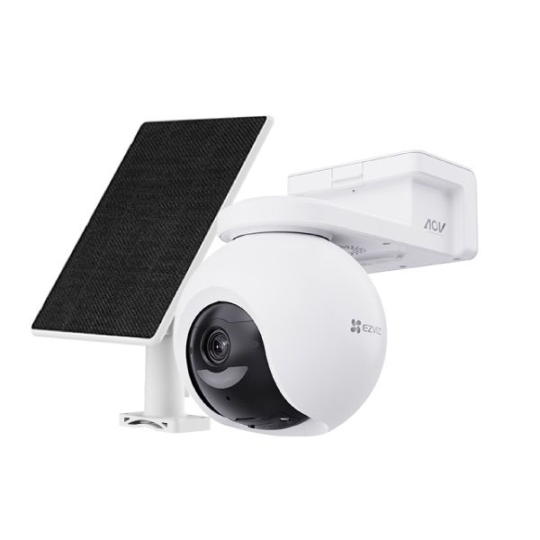 Picture of 4MP Outdoor Wifi PT Security Camera with 10400mAh Battery Includes Solar Panel
