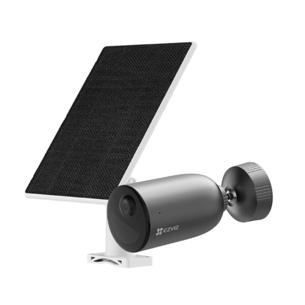 Picture of 3MP (2K) WiFi Outdoor Single Battery Power Security Camera with 5W Solar Panel