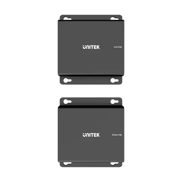 Picture of 4-Port USB-A 2.0 Extender Over Ethernet. Up to 150M. USB-C Input (Host).