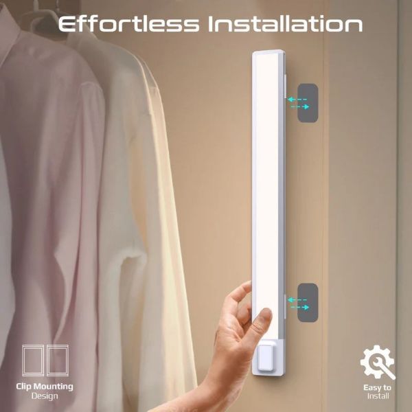 Picture of 40cm Rechargeable Light Strip with Motion Sensor. 2000mAh Battery Up to 3 Hours