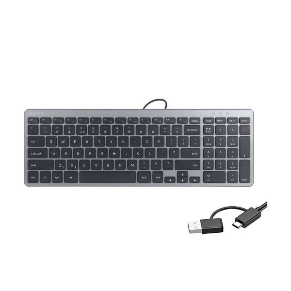 Picture of 2.4G Small Wired Keyboard Space Grey
